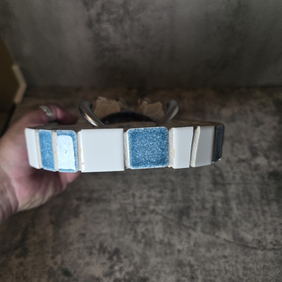 Steve Terlizzese Mosaic Tile ARF Animal Rescue Dog Lovr Original Art Wall Plaque - Picture 6 of 10